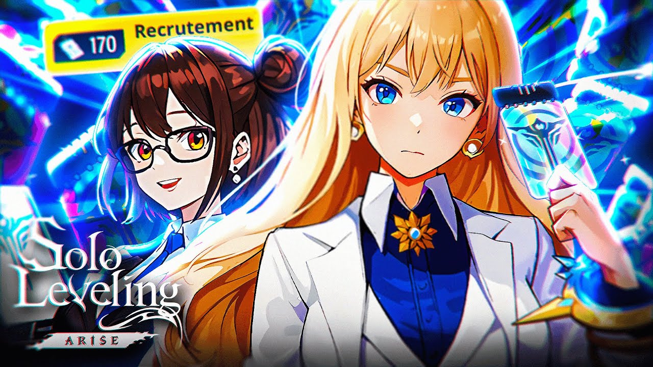 Le jeu stp ! Invocations 160 tickets pour Alicia Blanche ! Solo Leveling Arise