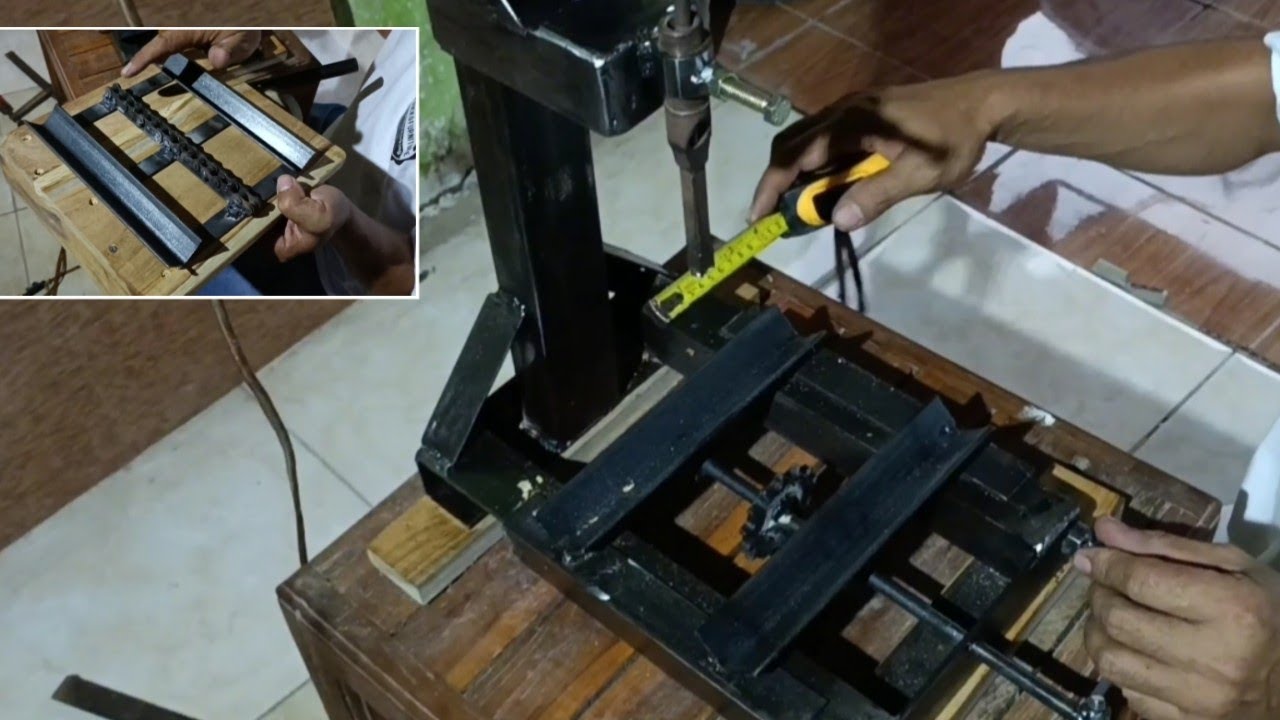 UKURAN DETAIL TATAH BOBOK RAKITAN DARI BESI