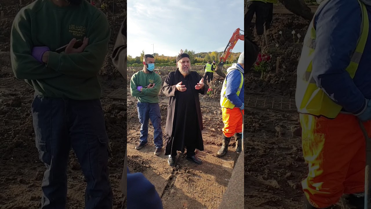 Muslim burial speech - what action benefits the deceased by Sheikh Shahnewaz at Garden of Peace
