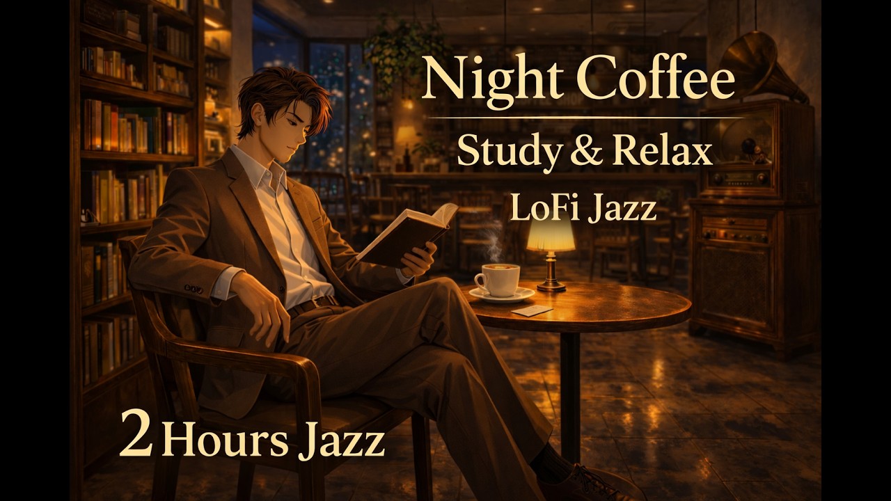 Night Coffee Jazz | Relax & Study – Smooth Jazz for Calm Focus #lofi # ...