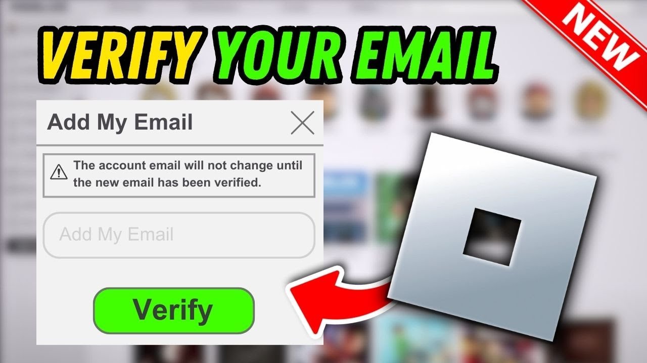 How To Verify Your Email On Roblox (Quick & Easy) - YouTube