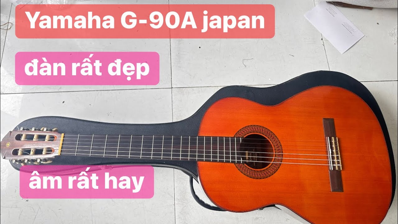 Đàn guitar Yamaha G-90A japan. Giá: 2tr300k. guitar nhật, guitar
