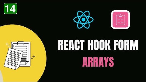 #14 REACT HOOK FORM 📝 - ARRAYS 🚀 | #codewithaswin #yt #reactjs #forms #reacthookform #arrays #react