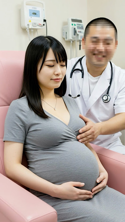 Health check pregnant🍀 #massage #pregnant #doctor