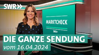 Sendung vom 16. April 2024: Regenjacken, Zinsvergleich & Co. | Marktcheck SWR