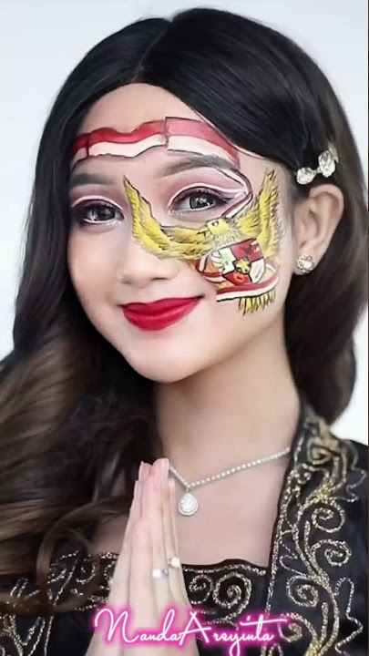 Nanda Arsyinta Make up creat Indonesia Raya