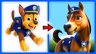 🐎 PAW PATROL as HORSES 🦴 All Characters