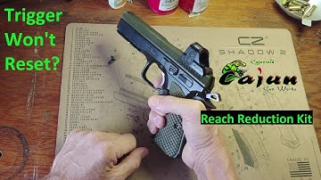 Cajun Gun Works Reach Reduction Shadow 2 - How to Reset Single Action and Fit Disconnector