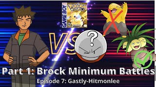 How many Pokemon beat Brock? #MinimumBattles #PokemonYellow 7/10