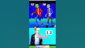 WHO IS NOT A ZOMBIE? #quiz #quizgames #riddles #shorts