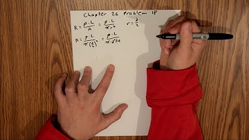 Fundamentals of Physics 8th Edition (Walker/Halliday/Resnick), Chapter 26, Problem 18 Solution