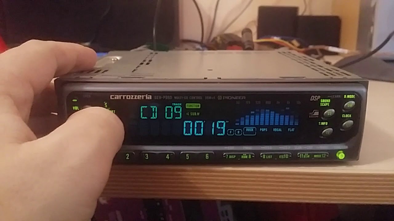 カーオーディオ Carrozzeria Pioneer DEH-P990 Carrozzeria DEH-P990 Pioneer - YouTube