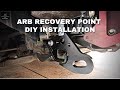 Arb recovery point installation  isuzu dmax  mux