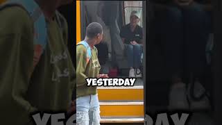 She Made Him Feel Safe On The Bus🥹🧡#viral #shorts #shortsfeed #autismawareness