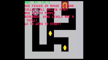 MRTROLLMAZE MR TROLL MAZE ATARI 2600 ELEMENTS PICO 8 Fantasy Virtual Console Lexaloffle Games