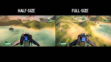 Fraps Half-Size and Full-Size Comparison (Tribes Ascend)