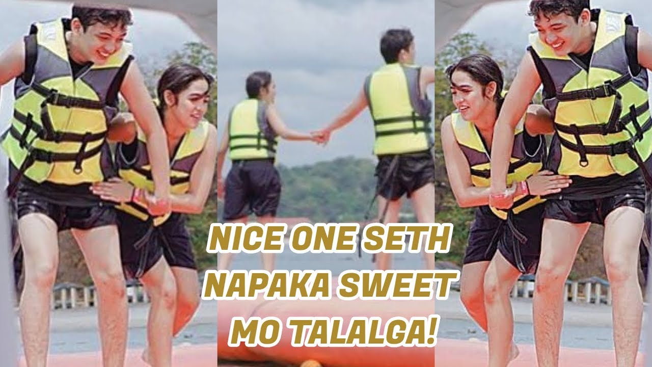 Seth Fedelin Andrea Brillantes NAGPALITAN NG SHORTS!#sethdrea