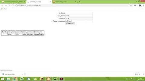 Tutorial CRUD dreamweaver CS 6