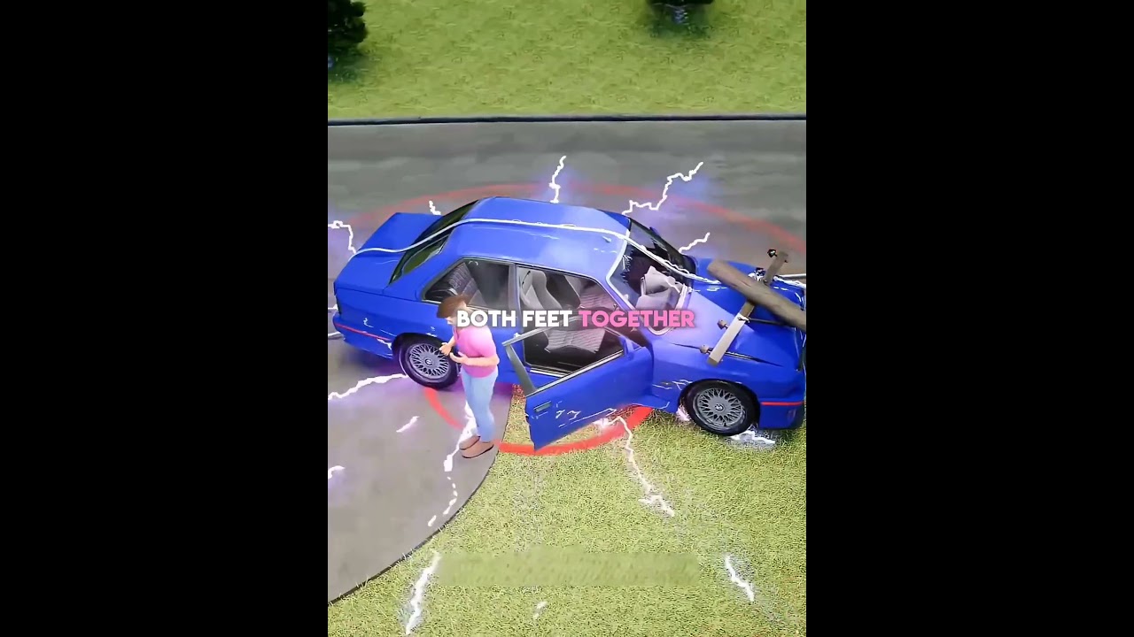 Never Exit Your Car Like This ⚠️🚗
