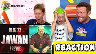 JAWAN PREVUE REACTION | Shah Rukh Khan | #BigAReact