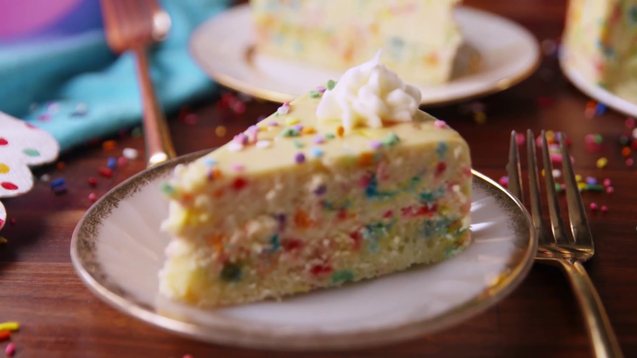 Funfetti Cheesecake | Delish