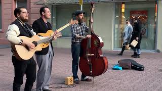 Mainz - Strassenmusik mit The Rockabilly Buskers / Rockin Robin (2)  / 10. Okt. 2020