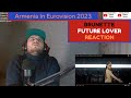 Armenia In Eurovision 2023 / Brunette - Future Lover (Reaction)