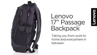 Lenovo 17Inch Passage Backpack Product Video
