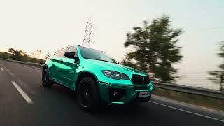 Bmw X6 Wrapped In Turquoise Chrome Shade 2022 Hd