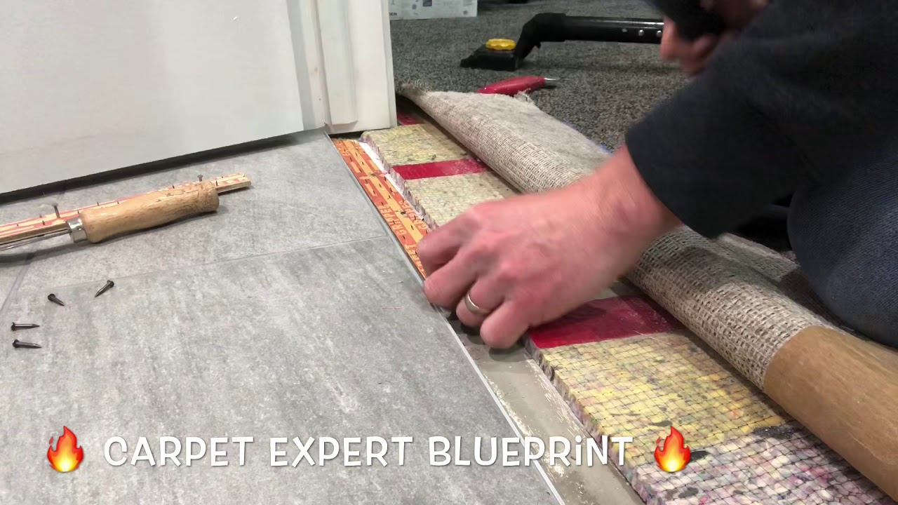 Transition Old Carpet To New Tile Floor Mystery Solved You