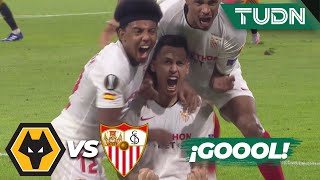 ¡GOL LETAL! ¡Ocampos hace el milagro! | Wolves 0-1 Sevilla | Europa League 2020 - 4tos final | TUDN