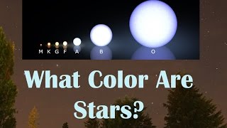 What Color Are The Stars And How Hot Are They?