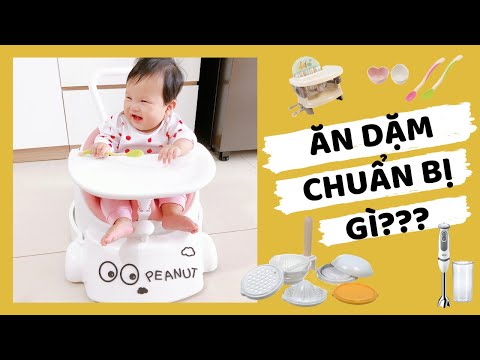 BÉ ĂN DẶM CẦN CHUẨN BỊ GÌ?// Peanut ăn dặm (Tập 2)