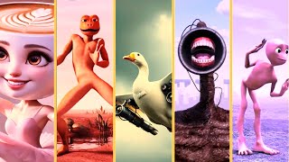 Patila 🆚 Bombini Guzini 🆚 Ballerina Cappuccino 🆚 Brr Brr Patapin 🆚 Akien Dance Viral 2025