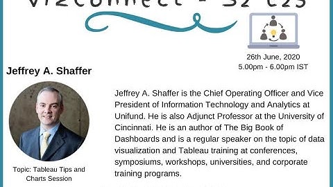 VizConnect Tableau Tips and Charts