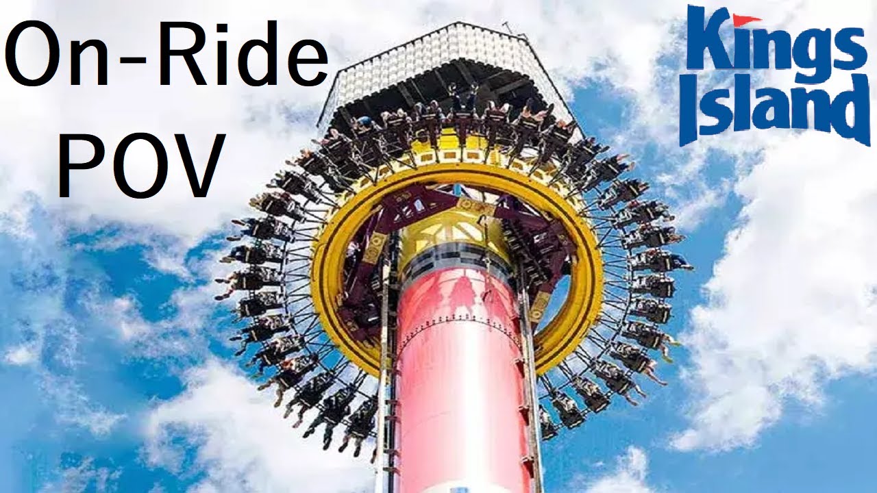Drop Tower Kings Island 60fps HD On-Ride POV