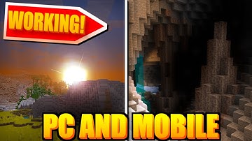 THE BEST WORKING PC & MOBILE Shader in MCPE 1.18! - Minecraft Bedrock Edition ( Working Shader )