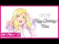 小原鞠莉バースデーメッセージ(Ohara Mari birthday message)