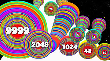 Level Up Circles vs Pushharder - All Level Gameplay Android (Freeplay, Max Level) Mobile Game