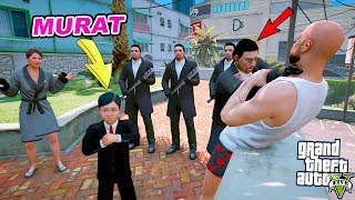 MURAT PARAYLA KORUMA TUTUP ÜVEY BABASINI DÖVDÜRÜYOR! - GTA 5 MURAT'IN HAYATI