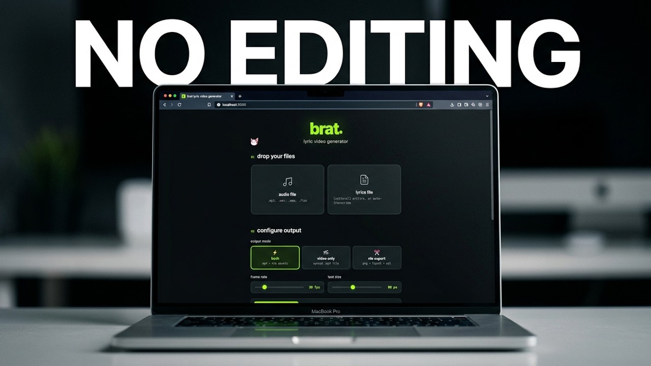 YOU! can create lyrics video Without Any EDITING and for FREE!!