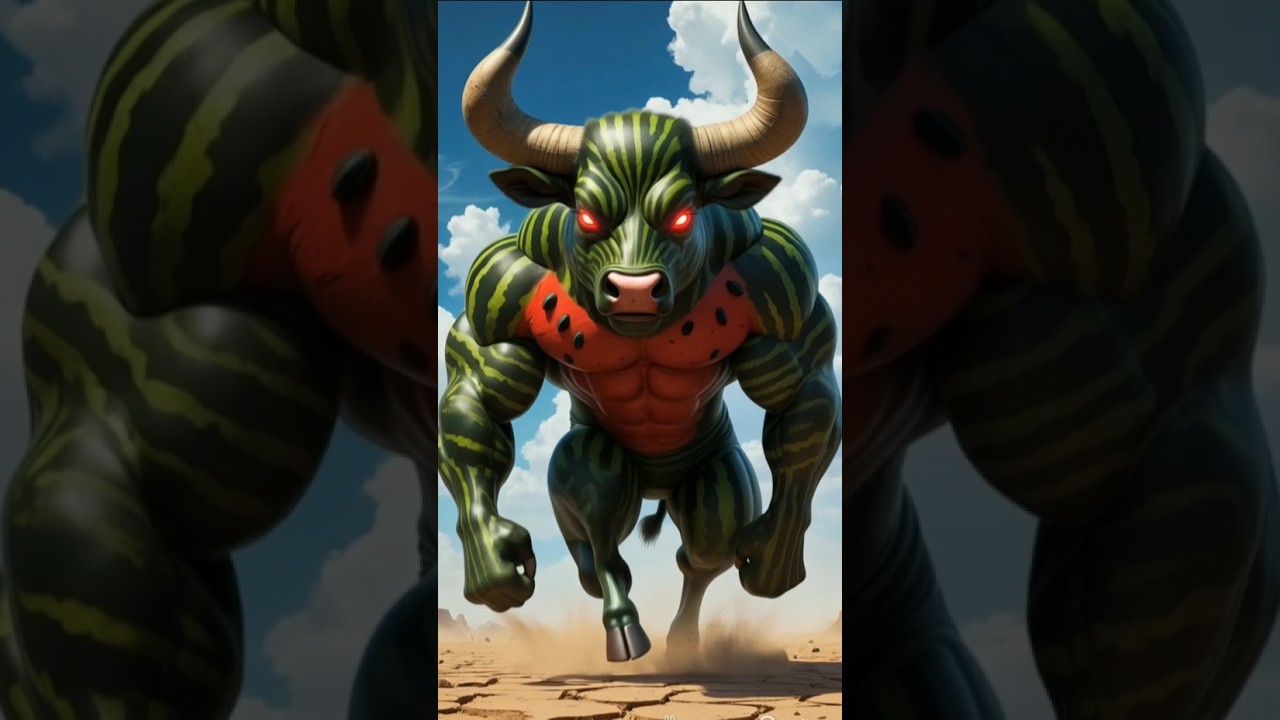 Rare Watermelon Calf in Danger ☠️ 