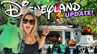 DISNEYLAND COUNTDOWN TO HALLOWEEN BEGINS! Haunted Mansion Decor + NEW Treehouse Details & MORE!