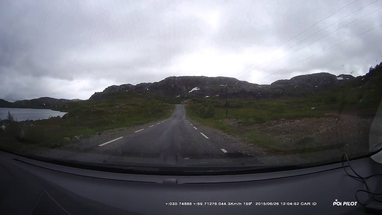 Norway Drive from Skorskog to Grense Jakobselv June 2015 YouTube