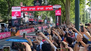 Giro d'Italia 2022 - Stage 14 | Finish line 3rd passage Torino
