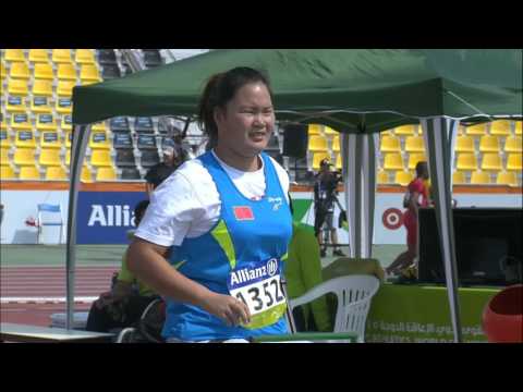 Women's javelin F34 | final |  2015 IPC Athletics World Championships Doha