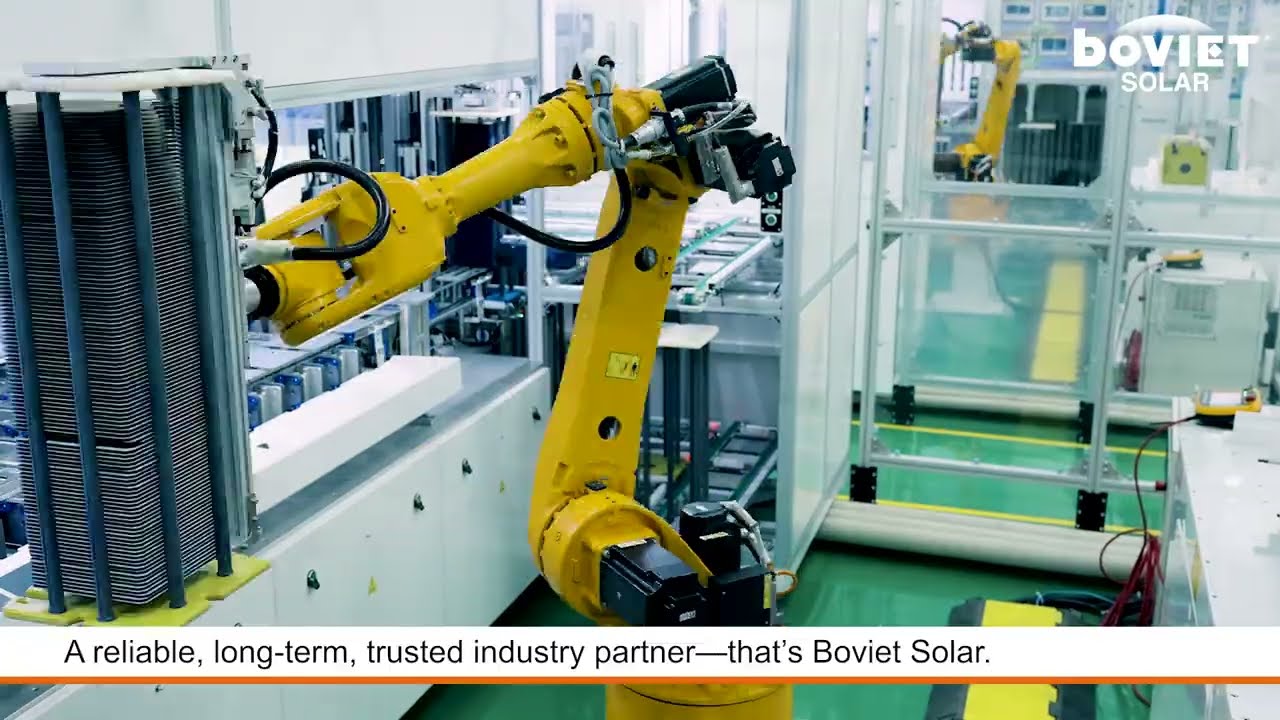 Boviet Solar I PERC Cell Manufacturing Video