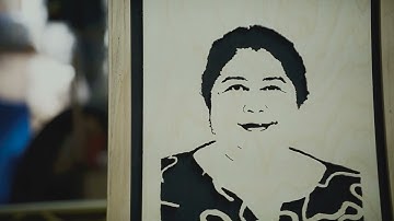 SCROLLSAW PORTRAIT AND FRAMING