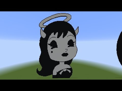 [Full Download] Minecraft Bendy Pixel Art Timelapse Bendy 