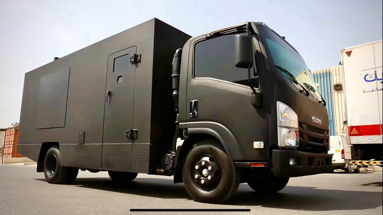 Armored ISUZU CIT Truck